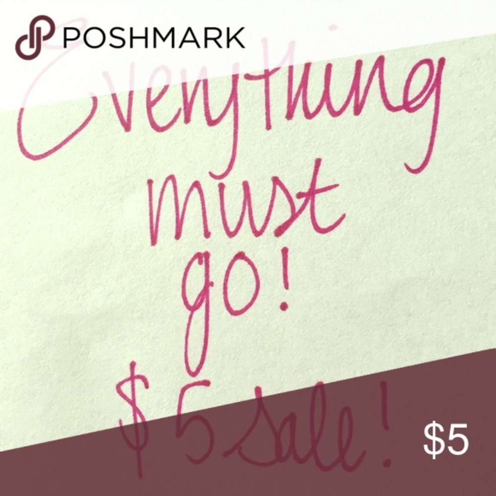 $5 SALE!!!